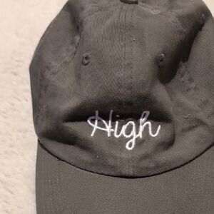 Dark Green Embroidered Cap